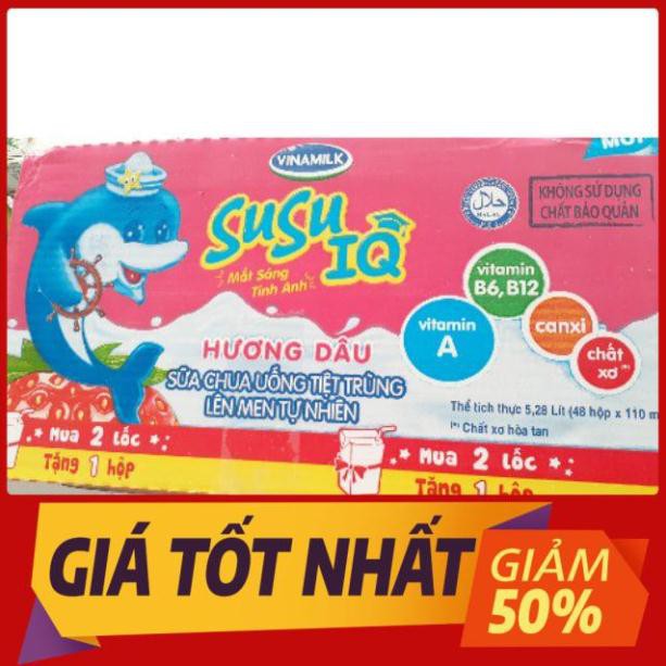 (Hàng THẺ )Thùng sữa chua uống Susu vỉ 110ml