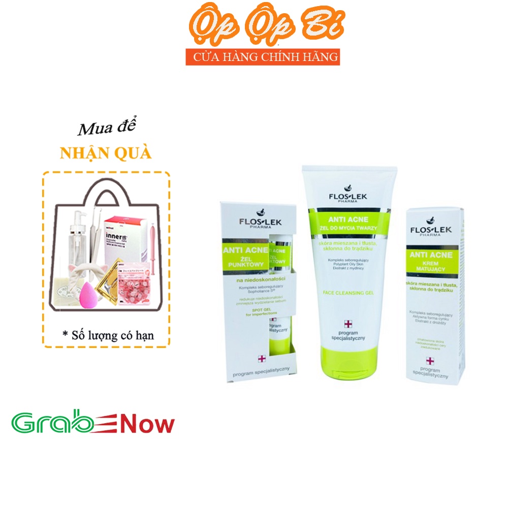 Bộ sản phẩm Anti Acne trị và ngừa mụn