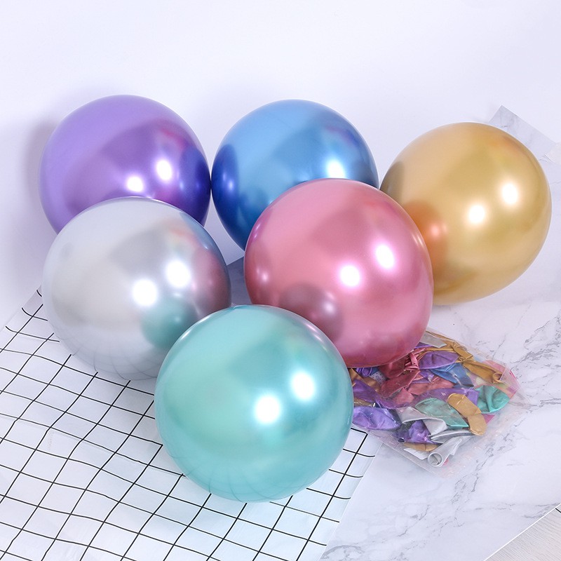 Bóng nhũ mạ chrome 10"
