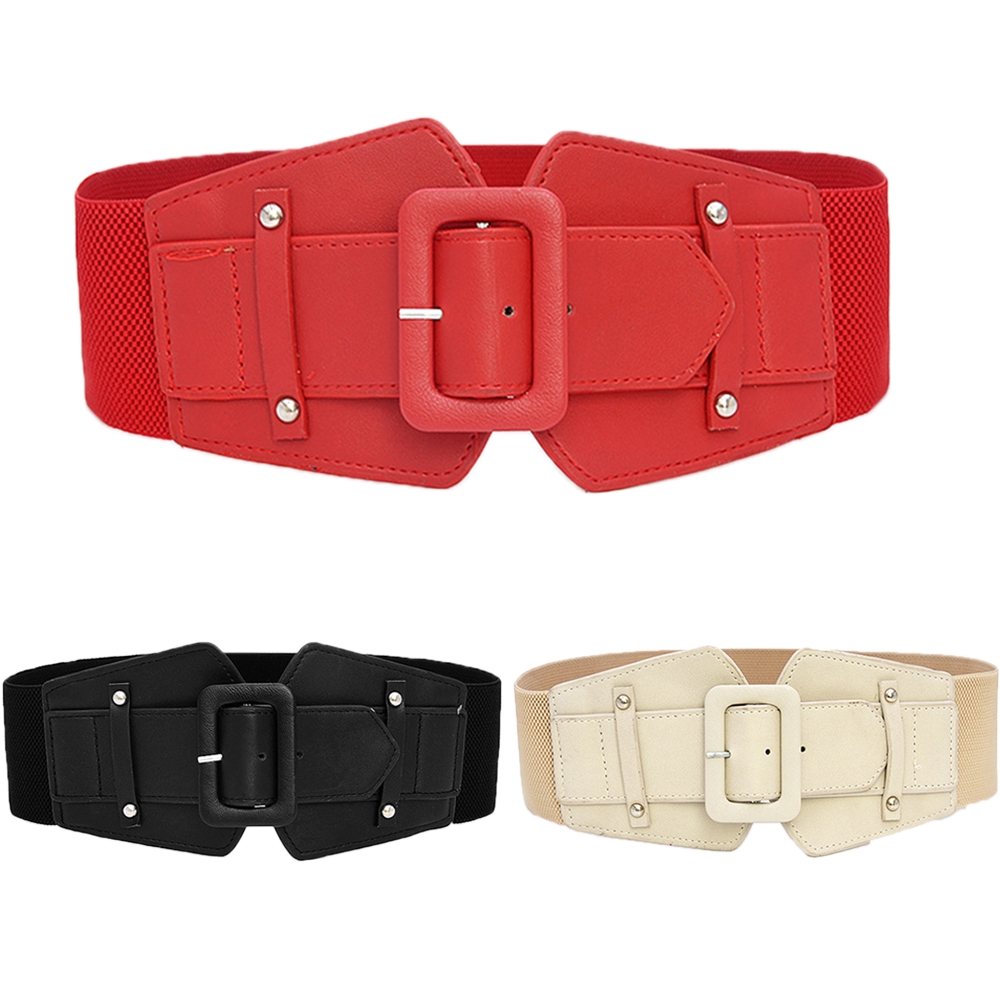 Dây thắt lưng da PU phong cách cổ điển