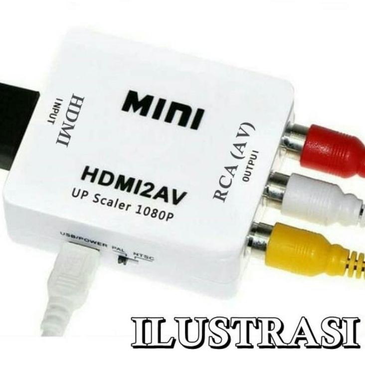 ✧➯ Đầu Chuyển Đổi HDMI Sang RCA AV / HDMI MINI RCA / MINI HDMI Sang AV / HDMI MINI ★★★ Ebk