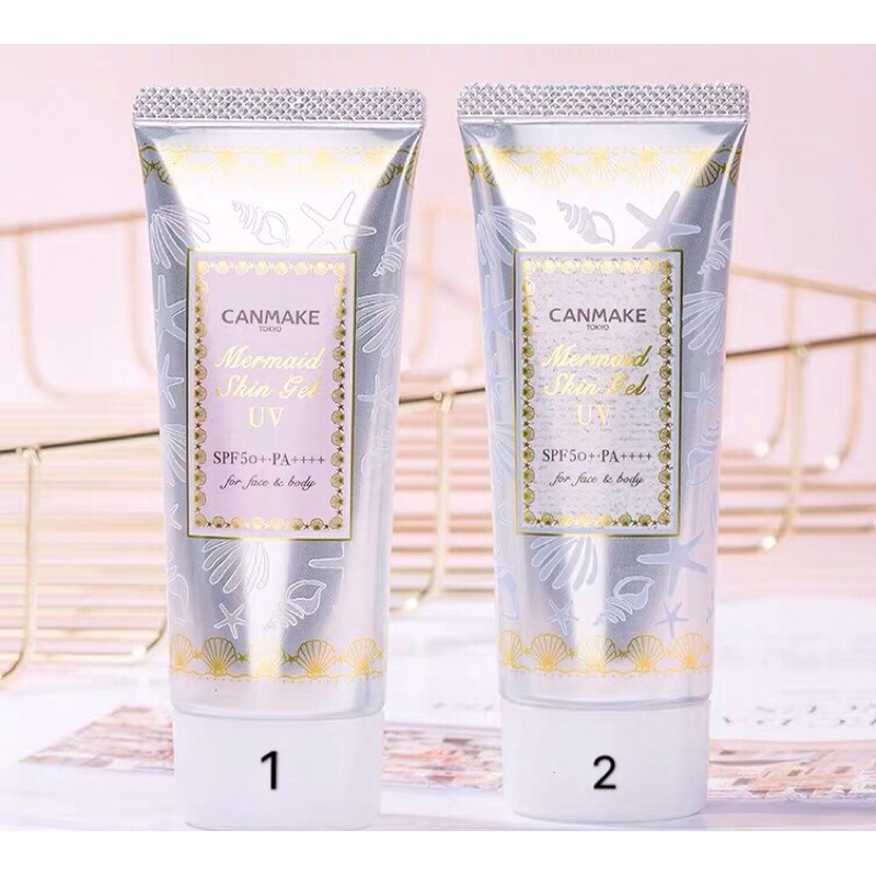 Kem lót chống nắng Canmake Mermaid Skin Gel UV SPF50/PA++++ - 40g