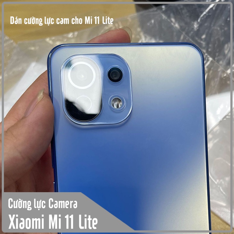 Kính cường lực Camera cho Xiaomi Mi 11 Lite 4G - 5G - NE Full
