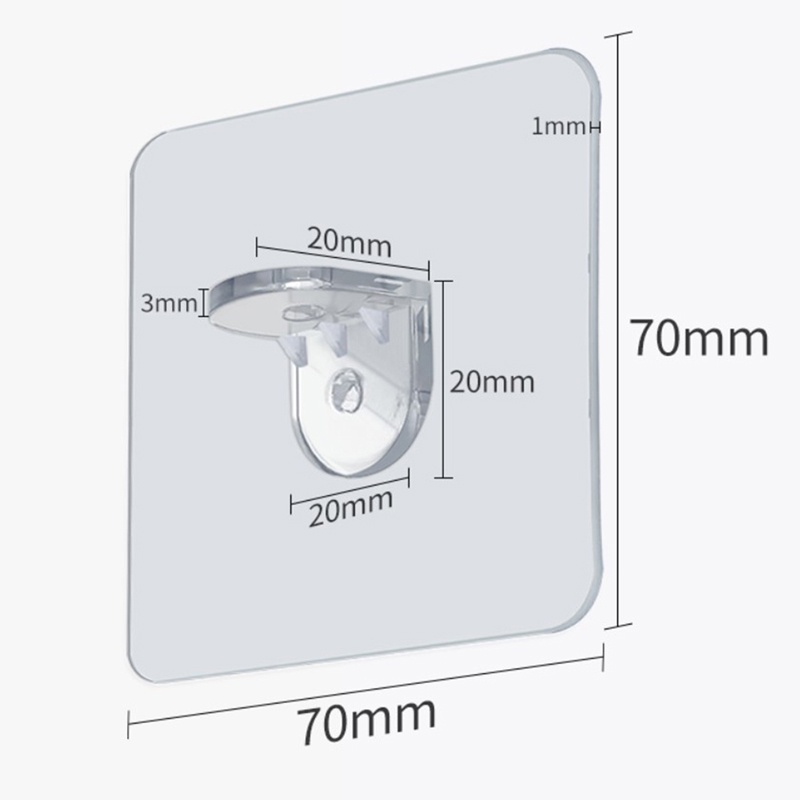 Bộ 4 / 8 Kẹp Nhựa Tiện Lợi Dễ Sử Dụng