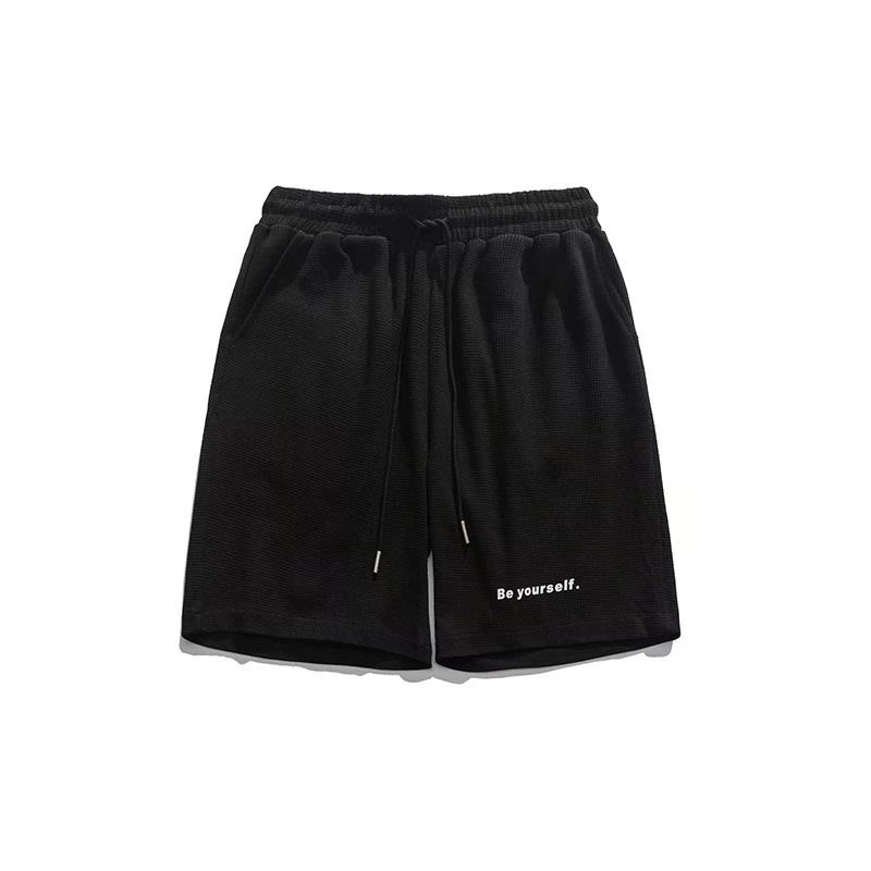 Quần Short Thể Thao Mùa Hè Dáng Rộng Phong Cách Đường Phố Mỹ Đơn Giản Dễ Phối Đồ Cho Nam