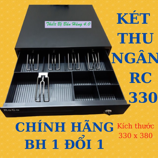 [Nhập mã THIE9 GIẢM 8%] Ngăn Kéo Đựng Tiền - Két thu ngân RoCo 330 - 5 ngăn to và 4 ngăn nhỏ -BH 1 ĐỔI 1 TRONG 12T