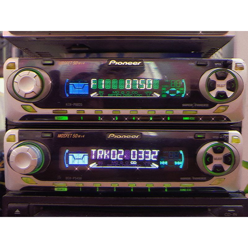 Đầu cd&tape Pioneer MOSFET giành cho ô tô . lắp chung cho tất các hãng xe.
