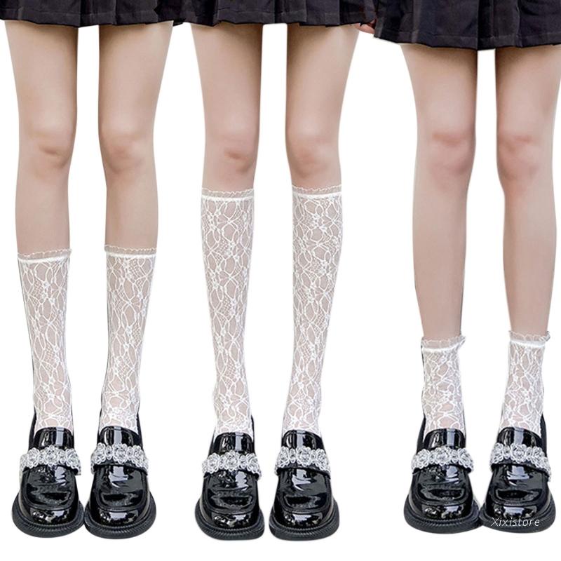 Xixi Vớ Ren Phong Cách Lolita Nhật Bản Đáng Yêu Cho Nữ Sinh