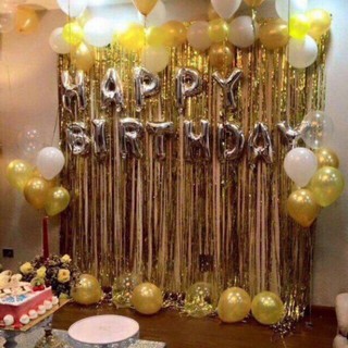Rèm kim tuyến ,rèm tua rua óng ánh trang trí sinh nhật - đám cưới