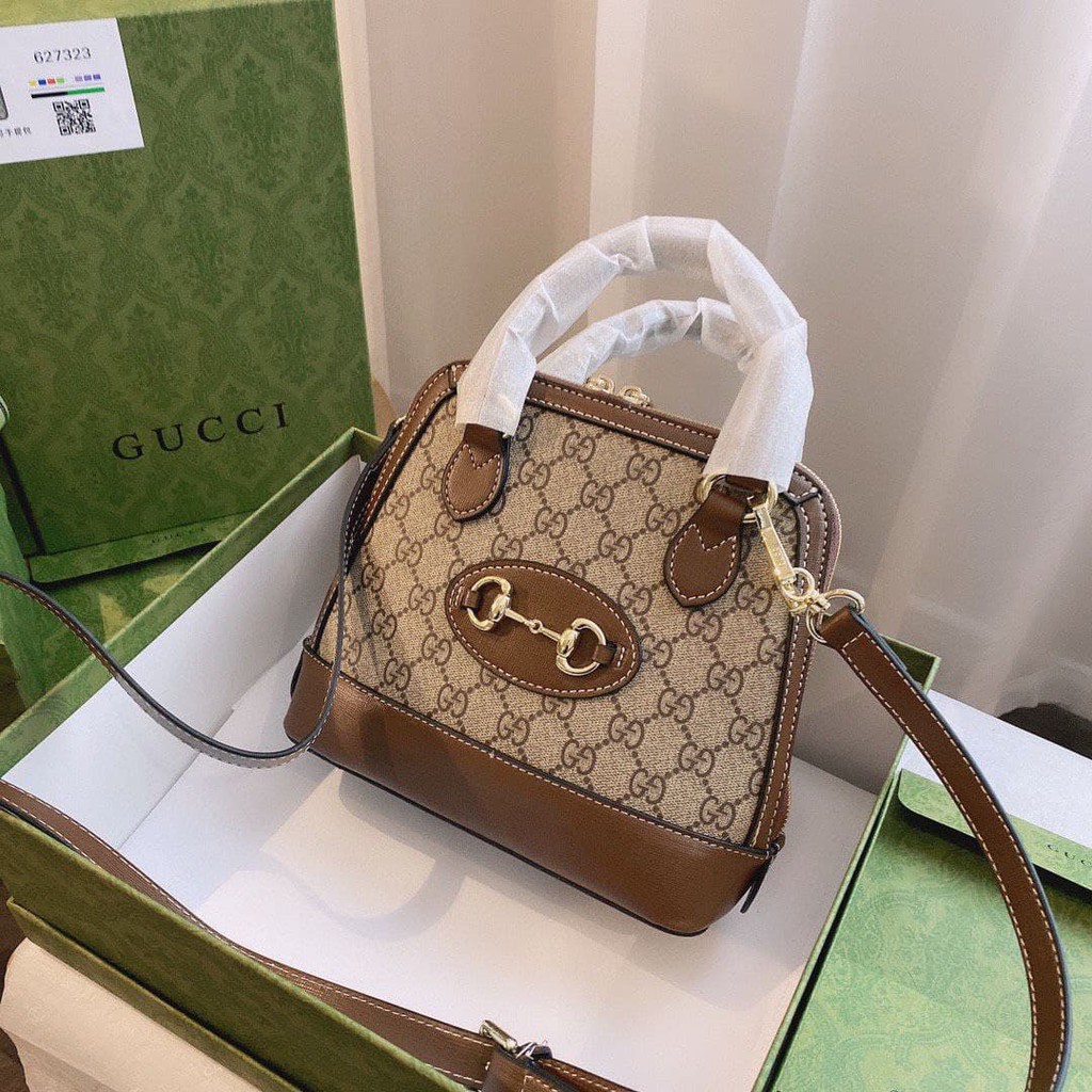 Túi Gucci Horsebit Small Top Handle - Size 25 Super Full Box - Túi Horsebit Quai Cầm