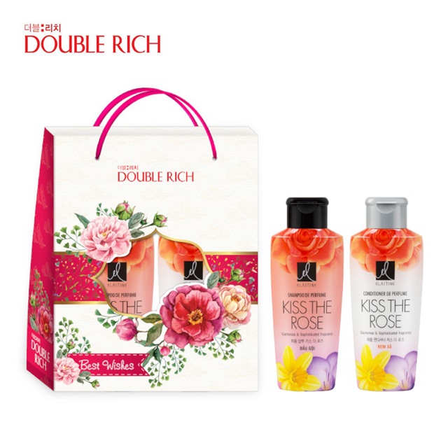 BỘ QUÀ TẶNG DOUBLE RICH SỮA TẮM + DẦU GỘI 120ML