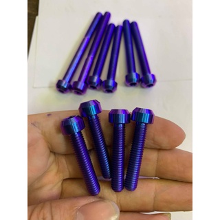 Ốc 6li trụ Titan Gr5 , ốc 6li (10-40)