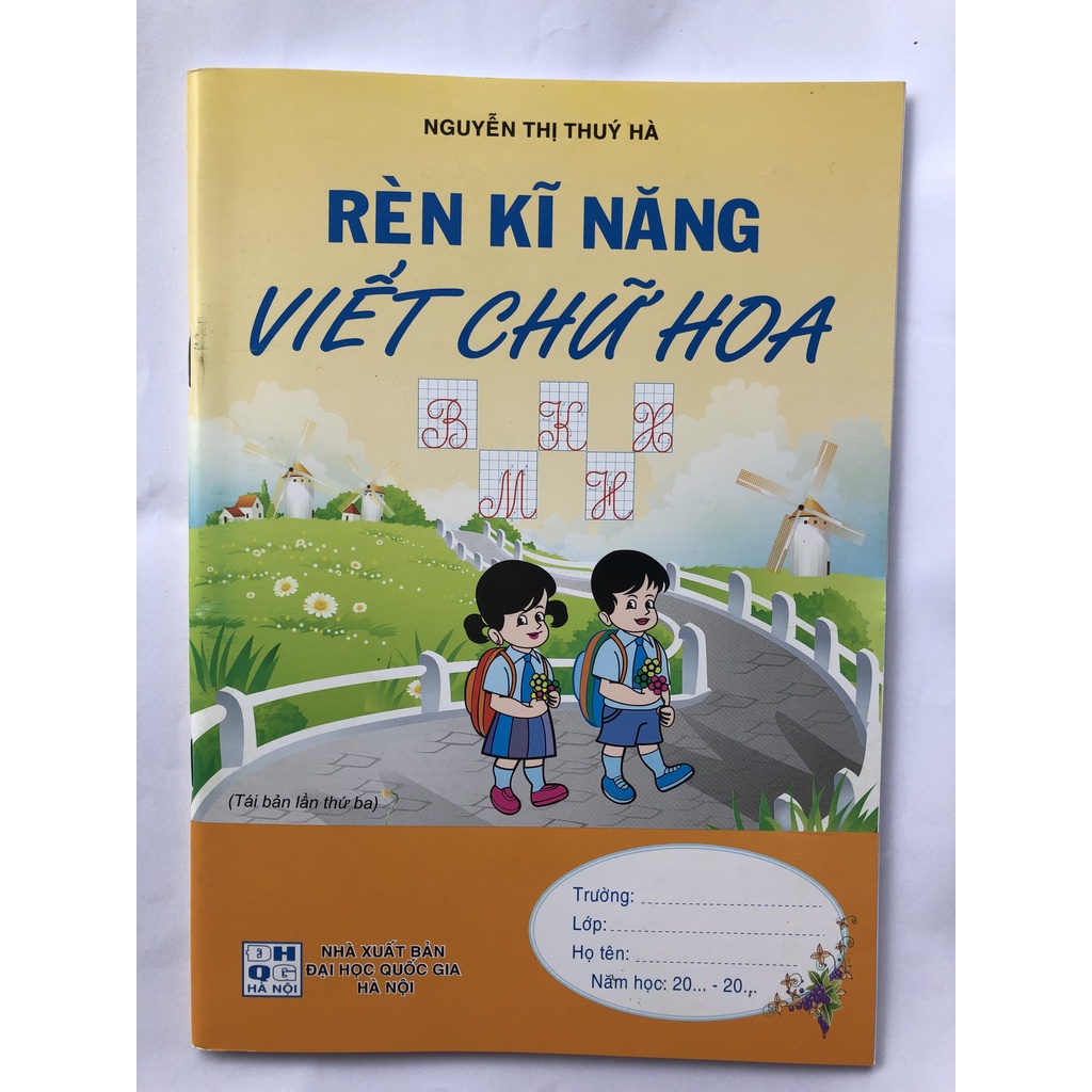 Sách - Rèn kĩ năng viết chữ hoa - Thúy Hà