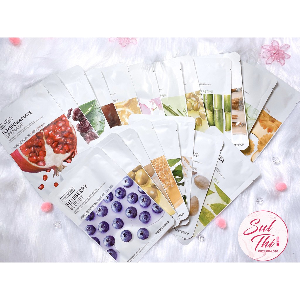 Combo 10 Mặt Nạ dưỡng da