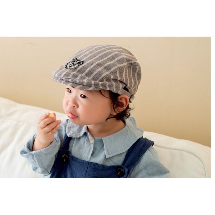 Mũ nội beret Hàn Quốc phong cách cho bé từ 6-18 tháng