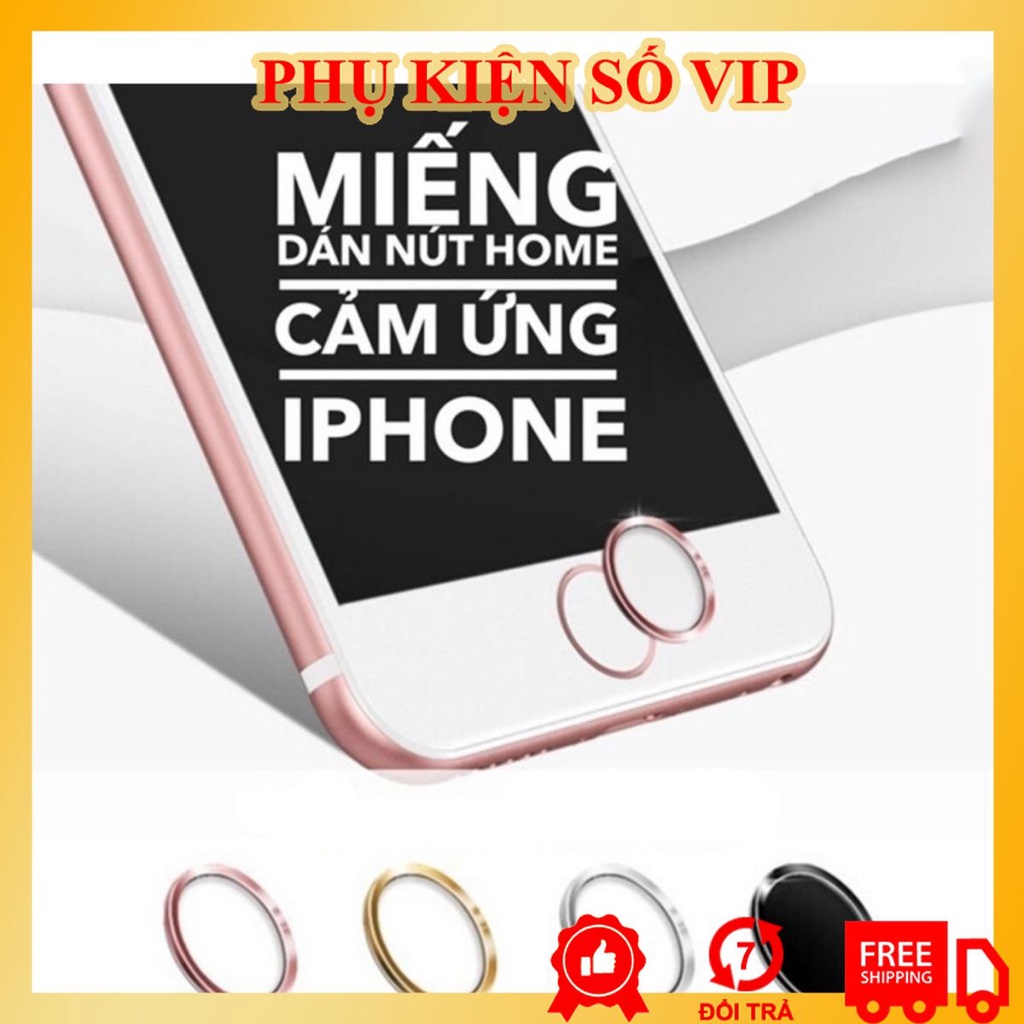 Nút Home Cho Iphone 🔴FREESHIP🔴 Phím Home Cảm Ứng Vân Tay