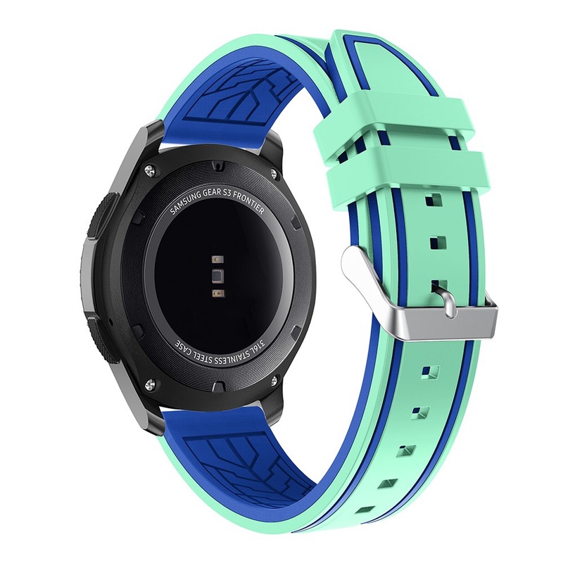 Dây Đeo Bằng Silicone Mềm 22mm Cho Đồng Hồ Thông Minh Samsung Galaxy Watch 3 Gear 2 Neo Live S3 Classic S3 Frontier S4 45 46mm