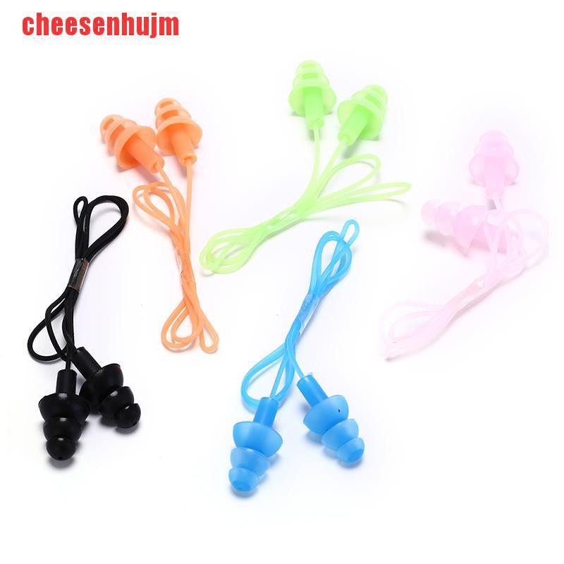 Nút Bịt Tai Bằng Silicone Tiện Dụng Khi Đi Bơi