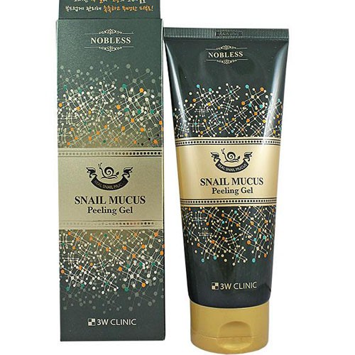 Tẩy Tế Bào Chết Ốc Sên Snail Mucus Peeling Gel 3w Clinic 180ml Hàn Quốc