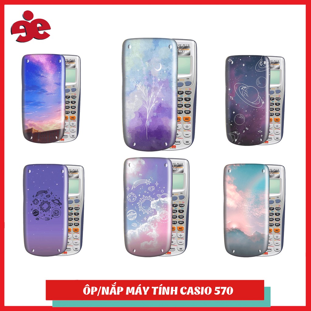 Nắp Máy Tính Casio 570 - Nhận In Theo Yêu Cầu