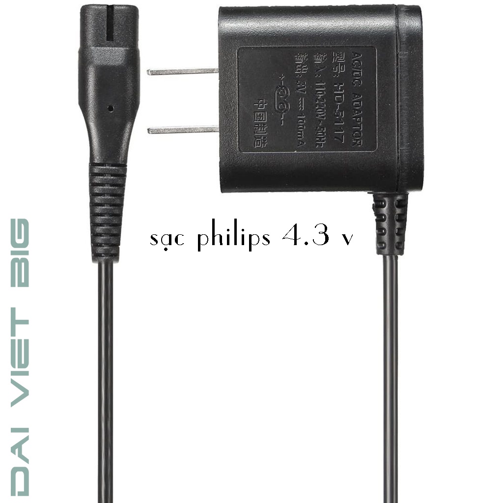 Sạc máy cạo râu philips S116, S1030 , S1050, S1010, S1000...4.3V bảo hành 12 tháng