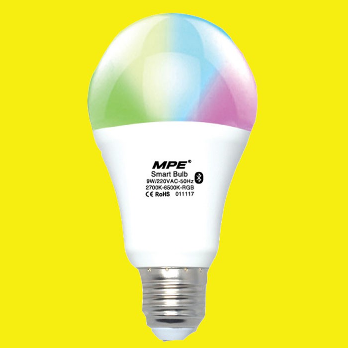 Đèn led Bulb smart LB-9-SM/LB-13-SM (NÊN MUA) ánh sáng nhiều màu,có thể kết nối wifi với điện thoại để điều khiển từ xa.