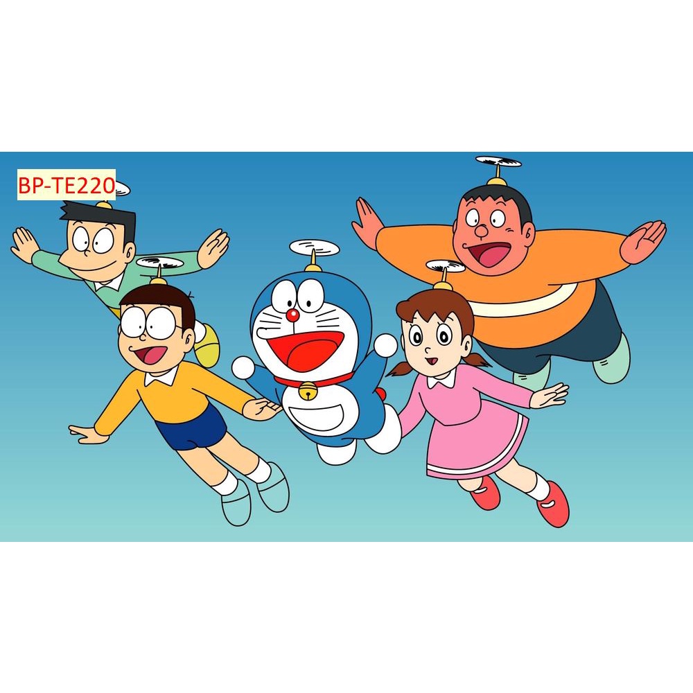 Tranh Dán Tường Phòng Trẻ Em Hoạt Hình Hiện Đại