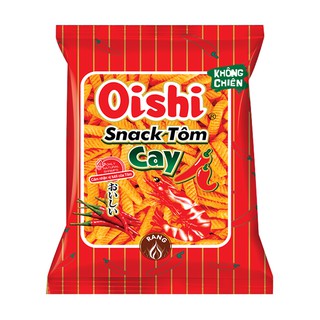 Snack Tôm Cay Đỏ Oishi Bịch 42gr