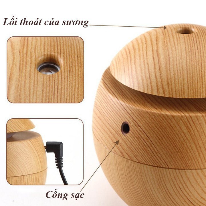 Máy Xông Tinh Dầu 💖FREESHIP💖 Máy Khuếch Tán Tinh Dầu Phun Sương Giúp Dễ Dàng Thẩm Thấu Vào Da Từng Dưỡng Chất