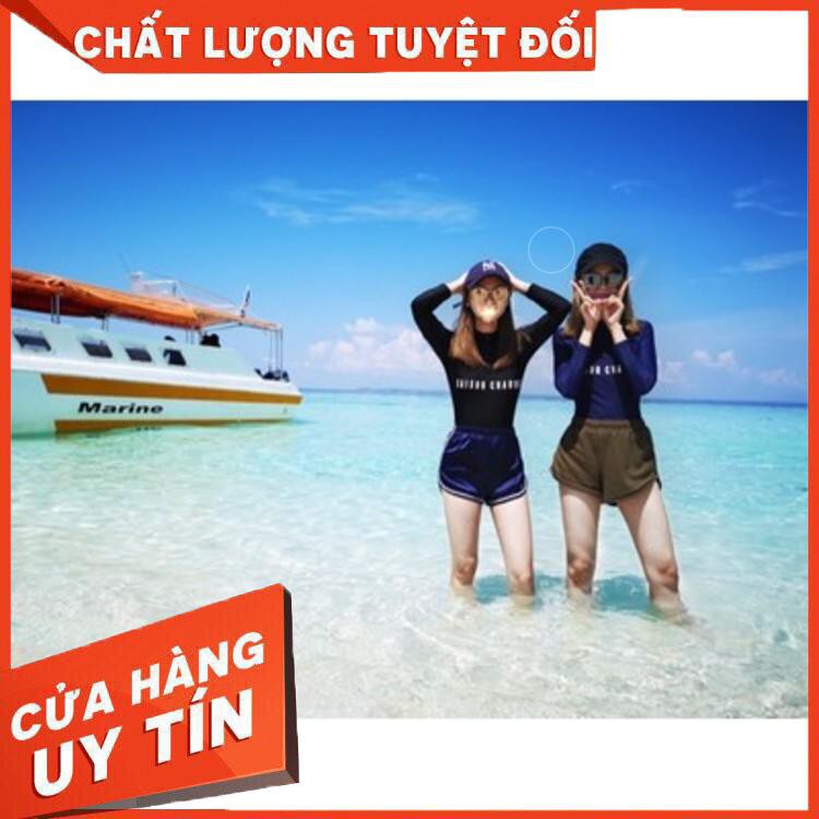 Áo bơi liền thân tay dài ( kèm hình khách mặc) - Hàng nhập khẩu | BigBuy360 - bigbuy360.vn