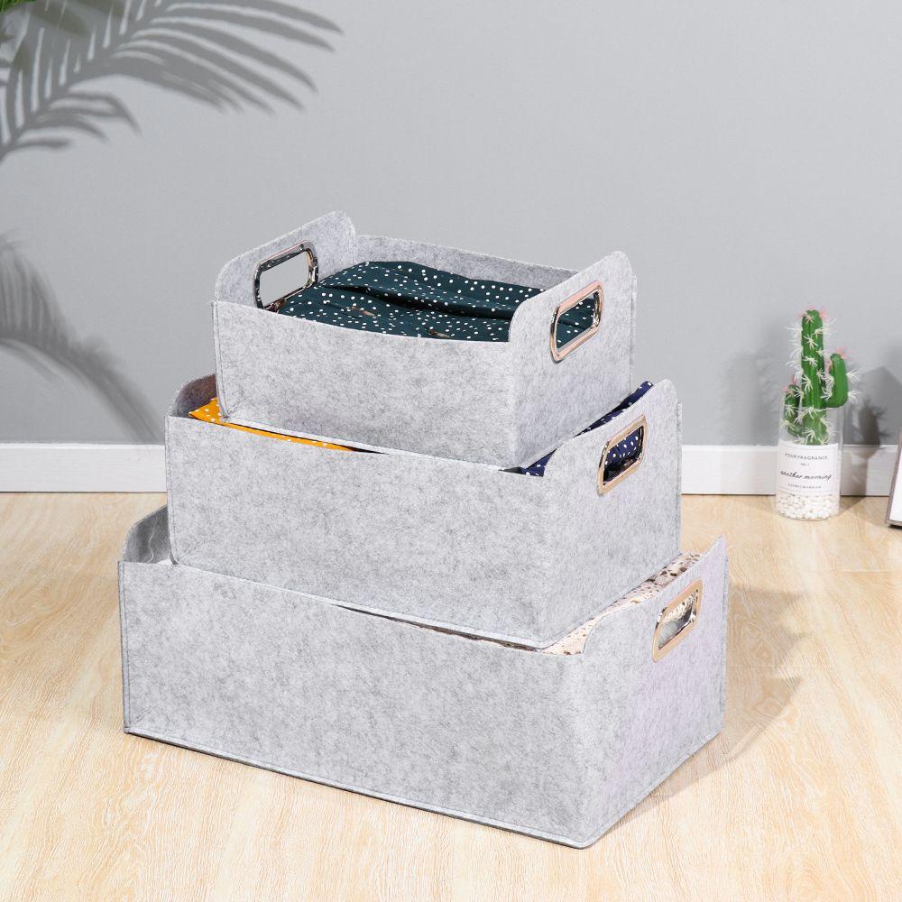 Giỏ Nỉ Đựng Điều Khiển Từ Xa / Giá Đỡ Để Bàn Tiện Dụng