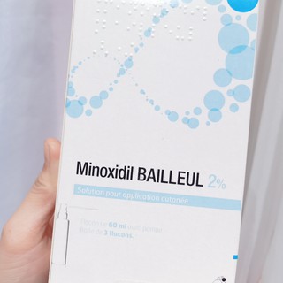 Xịt mọc tóc Minoxidil Bailleul - Ngăn rụng tóc, kích thích mọc tóc