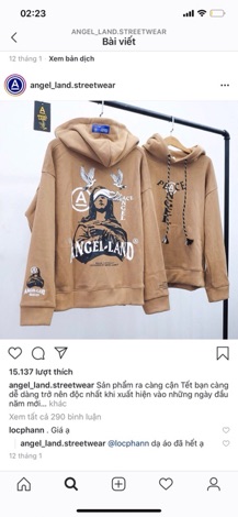 🌟 Hoddie Nỉ Angel