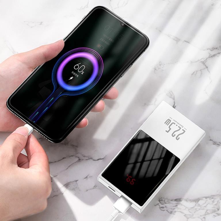 Pin Sạc Dự Phòng Baseus PPMI01 Màn Hình Kỹ Thuật Số 10000mAh 22.5W