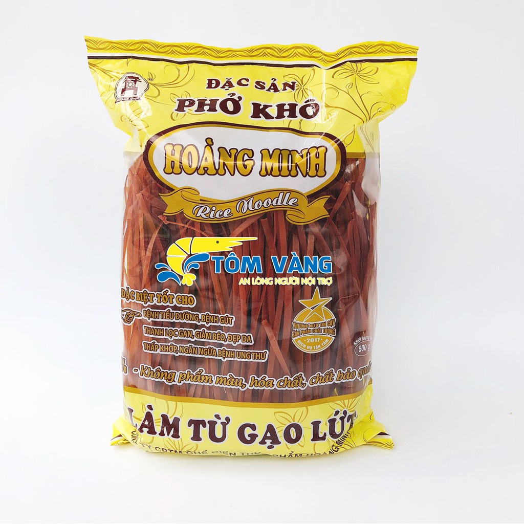 Bún / Phở Gạo Lứt Hoàng Minh - Túi 500g