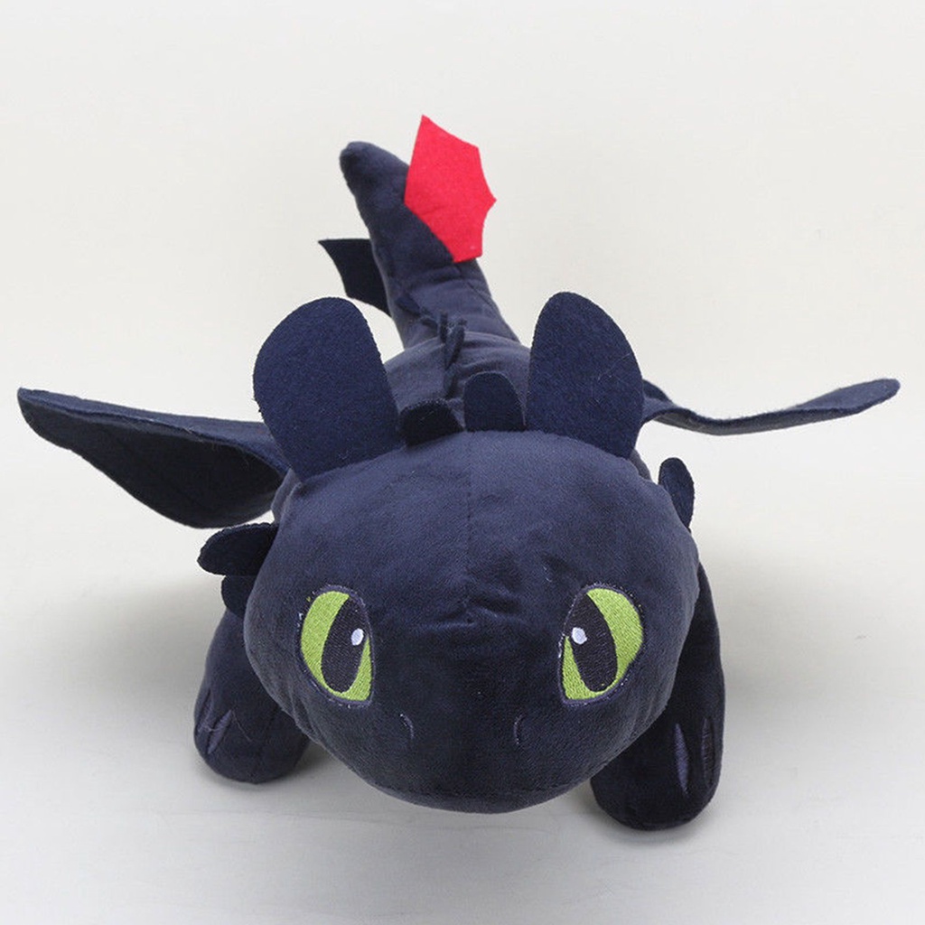 55cm How to Train Your Dragon 3 Toothless Anime Stuffed Toy Night Fury Plush Doll Soft Toys Kids Gifts