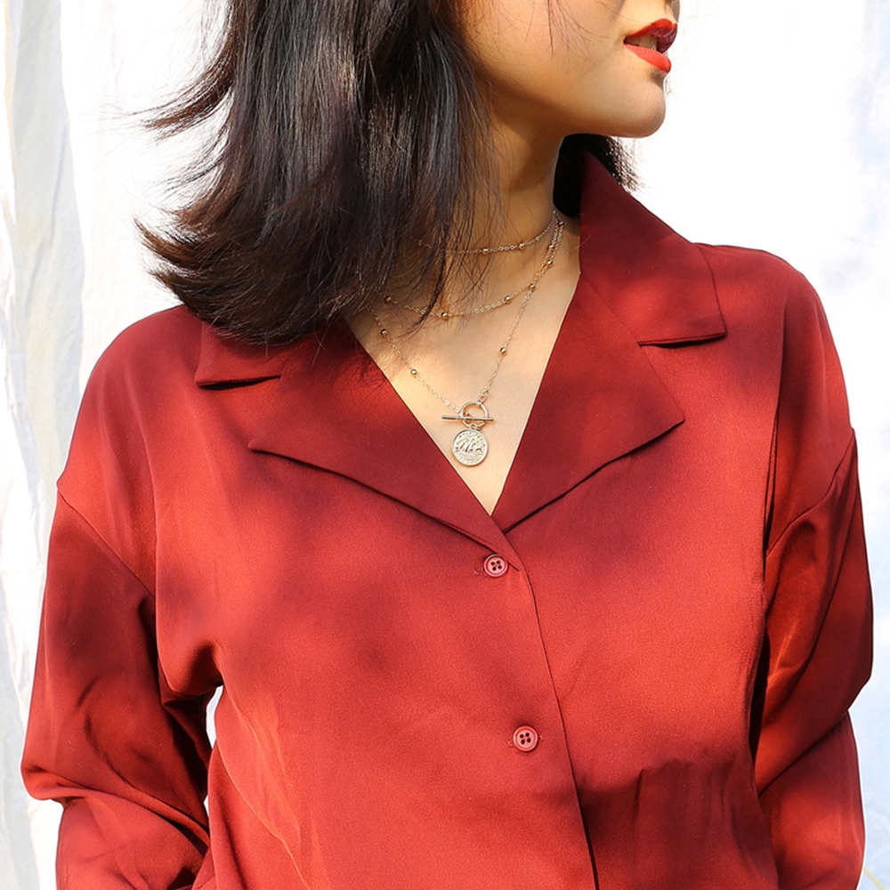 Vòng cổ nhiều lớp đính hạt phong cách Boho cổ điển