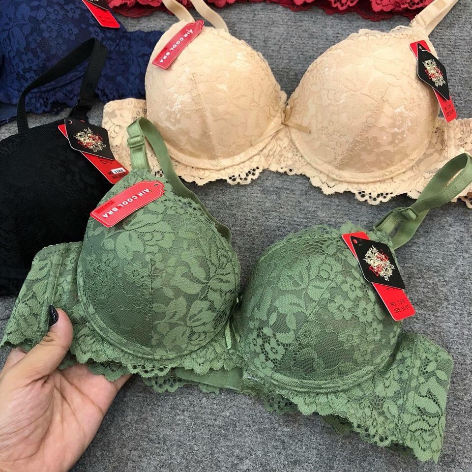 Áo lót nữ/ Áo ngực ren hàng có gọng, ôm và nâng ngực.