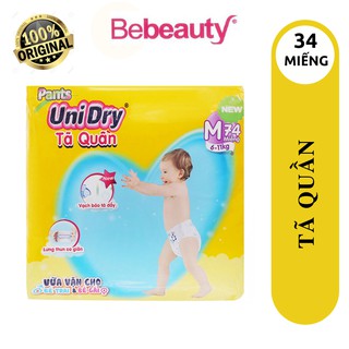 Tã Quần UniDry Size L (Từ 9 - 14kg) Size XL (Từ 12 - 17kg)