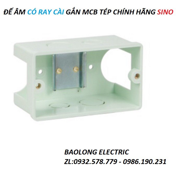 ĐẾ ÂM CÓ RAY CÀI DÙNG CHO CB 2PHA SINO