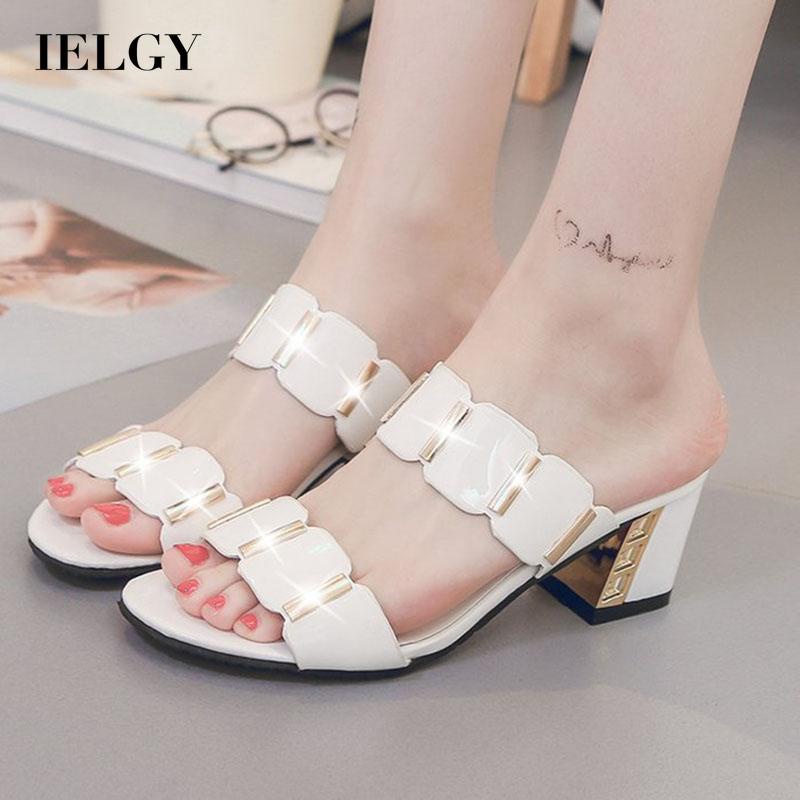 Dép cao gót IELGY chống trượt sang trọng cho nữ