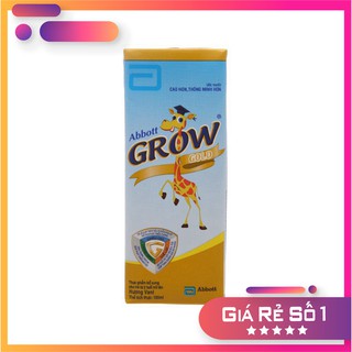 Lốc 4 hộp sữa bột pha sẵn Abbott Grow Gold vani 180ml im37