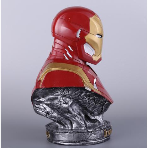 TƯỢNG IRON MAN MK46 THẠCH CAO 36CM