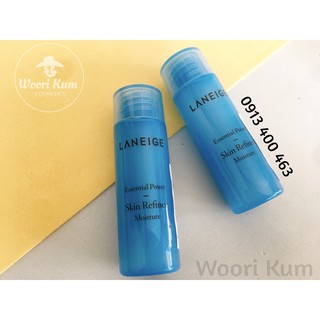 [SALE SỐC] Nước Hoa Hồng Giúp Da Ẩm Mượt, Khỏe Mạnh, Thanh Mát Laneige Essential Power Skin Refiner Moisture 25ml