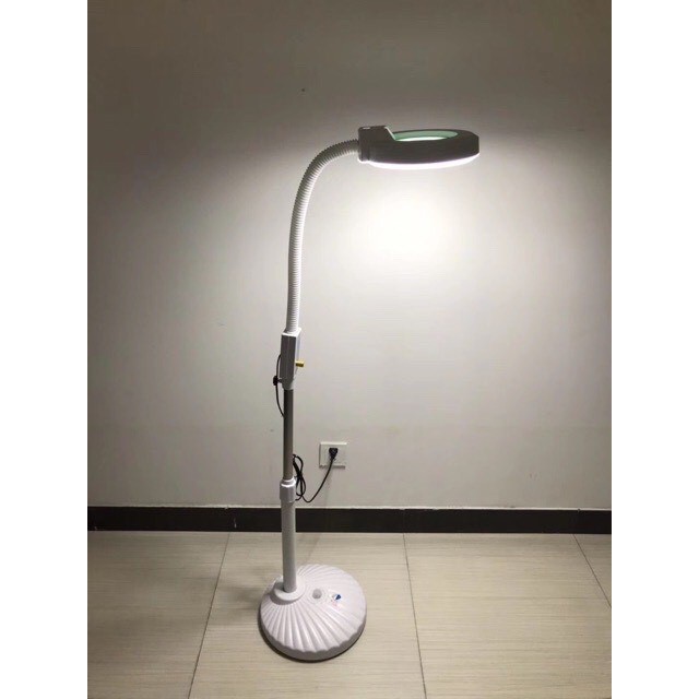 Đèn led spa siêu sáng bản to chống lóa chân nhẹ 120 bóng dùng cho phun xăm nối mi, soi da nặn mụn