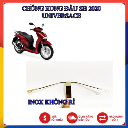 CHỐNG RUNG ĐẦU SH 2020 (INOX TRẮNG KHÔNG RỈ)