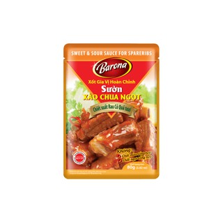 GIA VỊ SƯỜN XÀO CHUA NGỌT 50G(combo 2 gói)