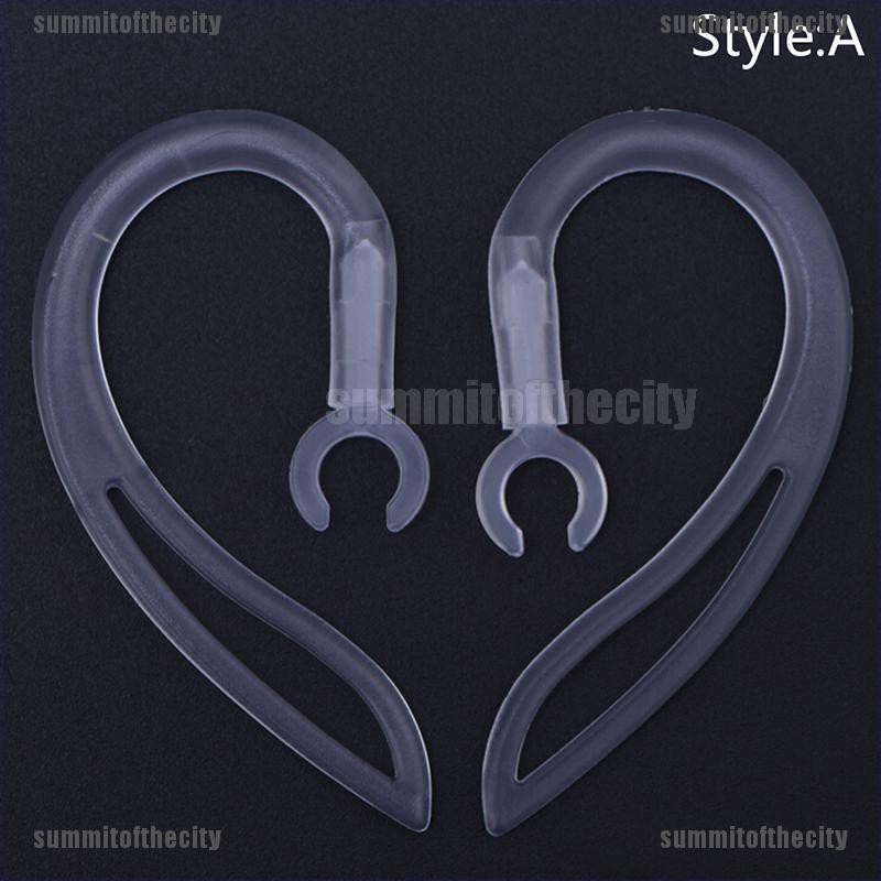 Móc Tai Nghe Bluetooth Trong Suốt Bằng Silicone 5 / 6 / 7 / 8 / 9 / 10mm