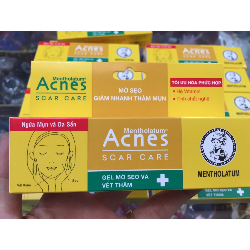 Acnes Scar Care – Gel mờ vết thâm và liền sẹo 12g