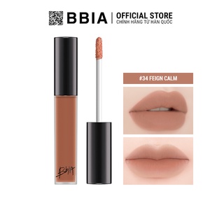 Son Kem Lì Bbia Last Velvet Lip Tint Version 8 - 34 Feign Calm 5g - Bbia Official Store